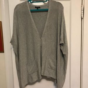 Eileen Fisher SUPER SOFT grey shrug